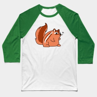 Chipmunk Greetings Baseball T-Shirt